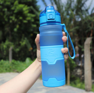 Buy blue ZOUNICH Protein Shaker Portable Water Bottle Leakproof