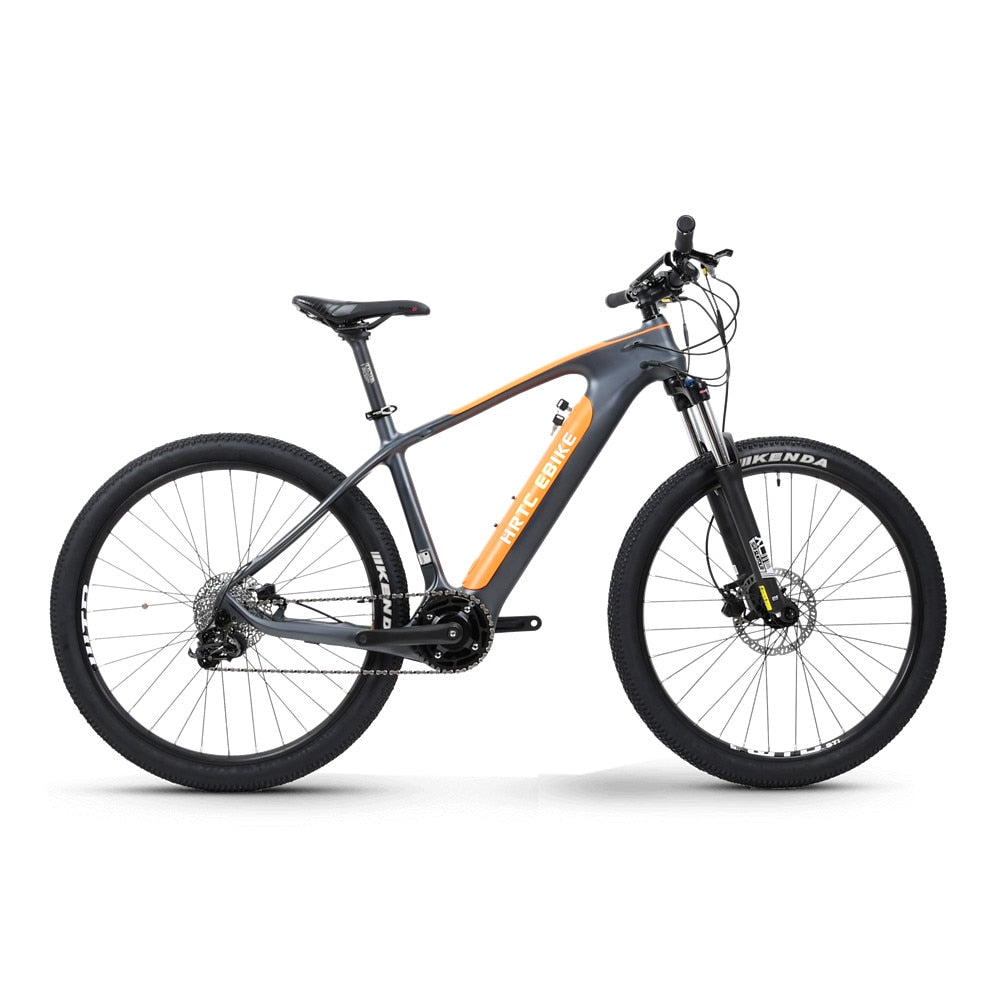 27.5inch XC carbon fiber ebike 250w mid motor lithium battery assisted carbon fiber bike GS10 speed off-road touring ebike