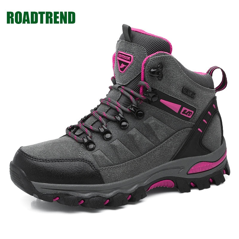 High Top Hiking and Trekking Anti-slippery Shoes for Women - 0