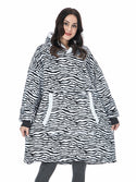 Oversized Fleece Blanket Hoodie Giant oversize hoodies for women