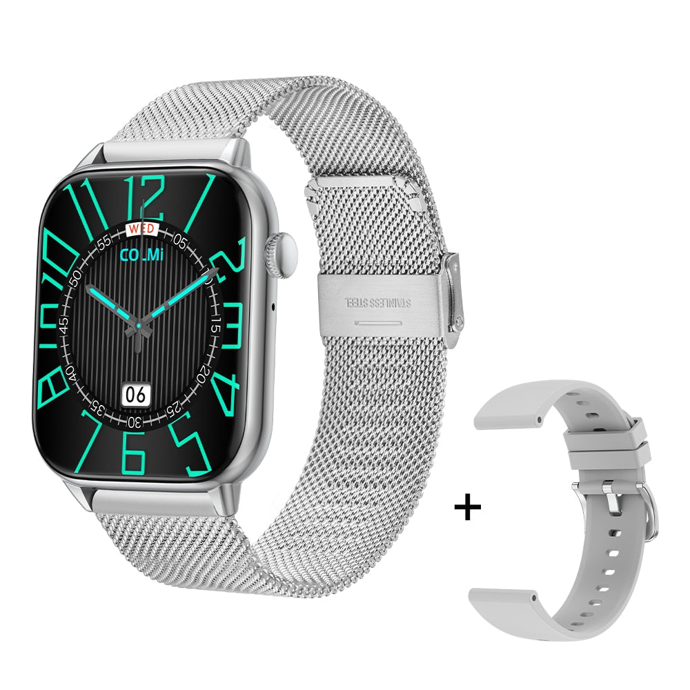 COLMI C60 Smartwatch 1.9 inch Full Screen Bluetooth Calling Heart Rate