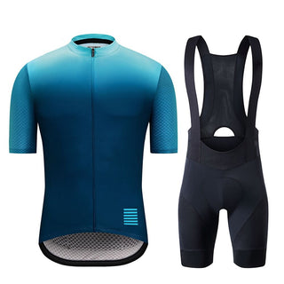 YKYWBIKECycling classi Cycling Jersey Set Reflective Bib Shorts Kit