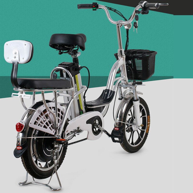 20 inch electric bicycle aluminum alloy mountain bike 48V250W electric motorcycle female electric bicycle Free transit-5