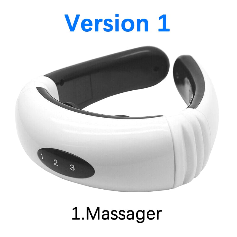Electric Pulse Back and Neck Massager |Infrared Pain & fatigue Relief