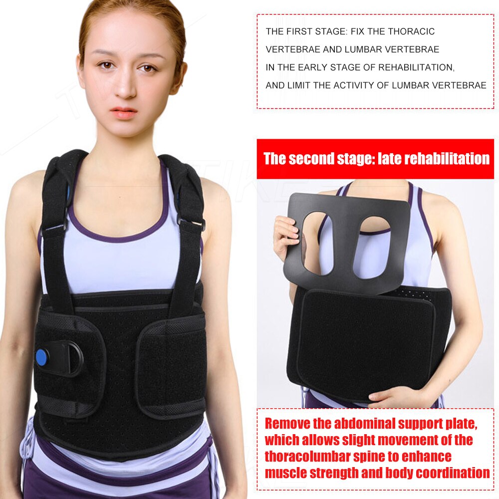 TThoracic Full Back Brace for back injury Compression and support brace