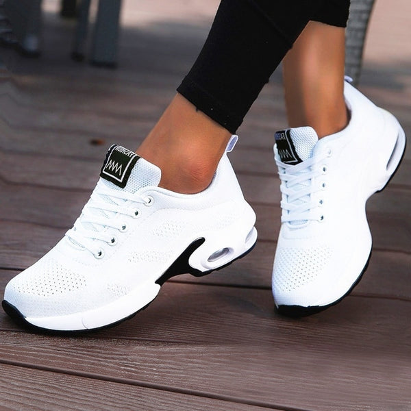 Vulcanized Falt Platform Mesh Sports & Running shoes for Women