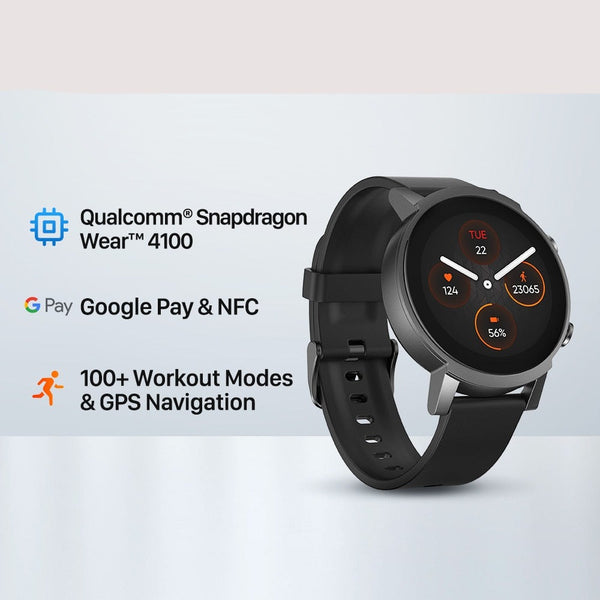 Ticwatch OS Smartwatch for Men and Women Polycarbonate