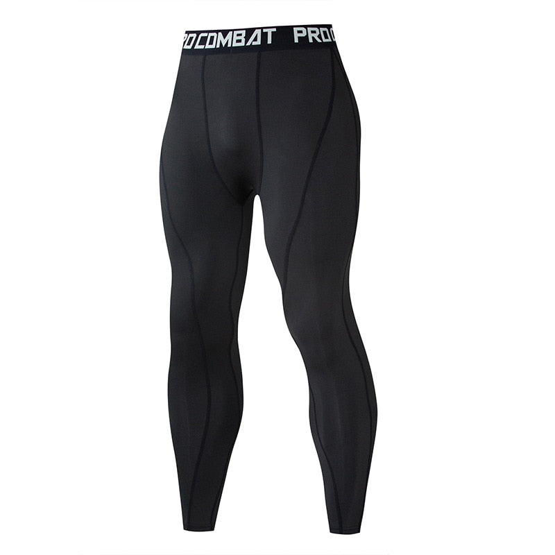 Acheter black2 Men Compression Tight Leggings for Running Sports and yoga. Quick Dry, sweat absorbent.