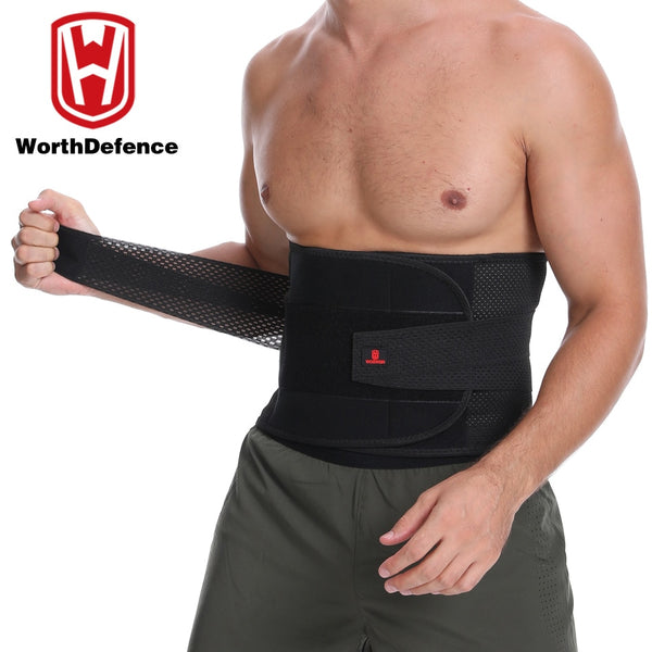 Worthdefence Orthopedic Back Support Belt Lumbar Brace Protector