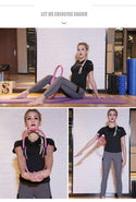 Quality Yoga Pilates Ring Magic Wrap Slimming Body Building Training