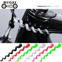 8pcs colourful Bike Brake Shift Line Cable Protective Sleeve 