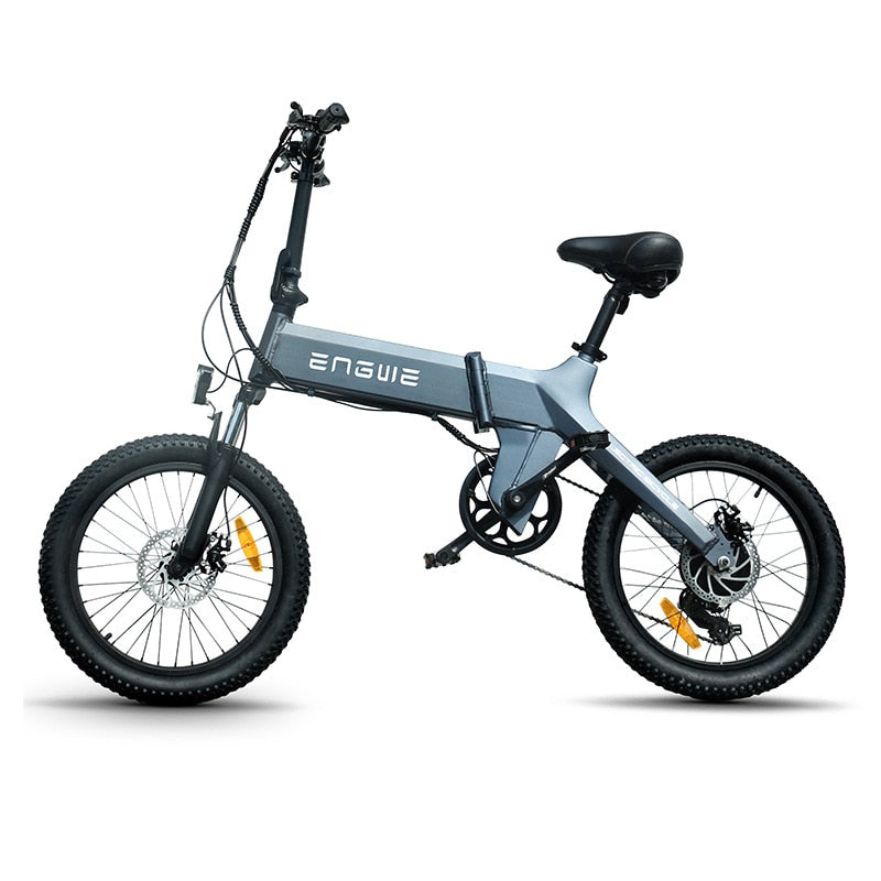 250W 20 Inch Electric Bicycle 36V19.2AH front shock absorber collapsible - 0