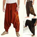 Harem low crouch Baggy Yoga Pants Trousers for Men 