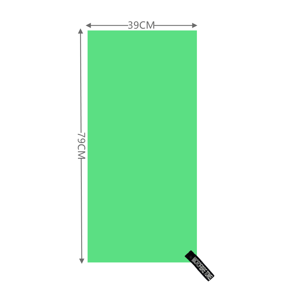 Acheter bbx37-green Microfiber Fast Drying Super Absorbent Gym towel