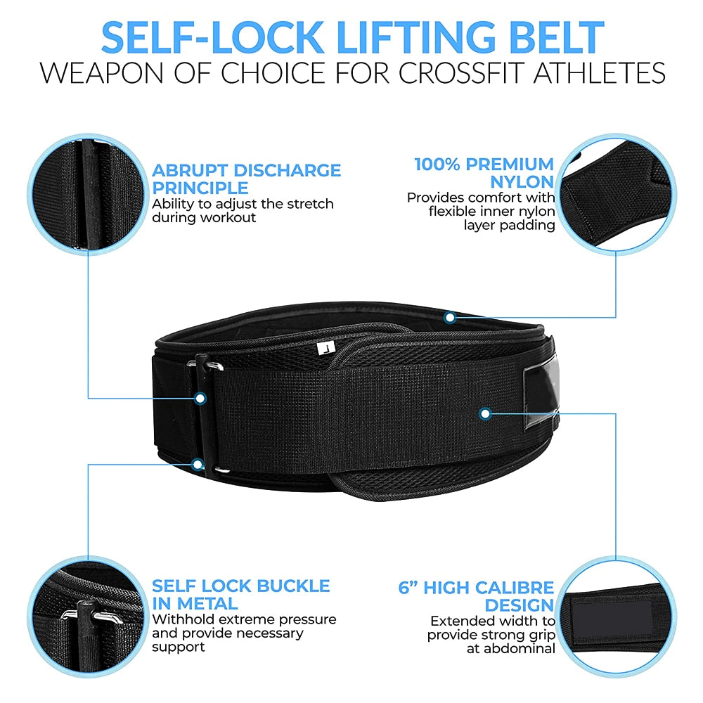 BraceTop Weightlifting Belt Bodybuilding Musculation Gym Belt Fitness