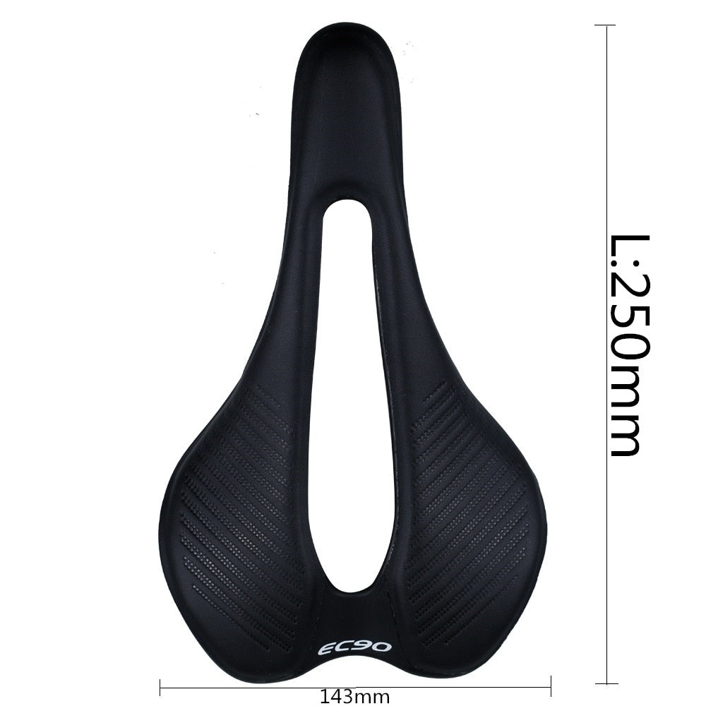 Ec90 Bicycle Saddle for road & mountain Bike. Cycling cushion leather
