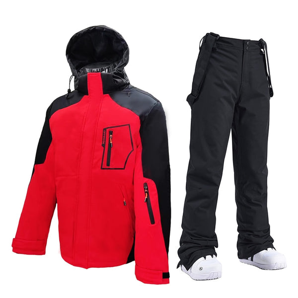 1 Pc Windproof and waterproof Thick ski Trousers for Men