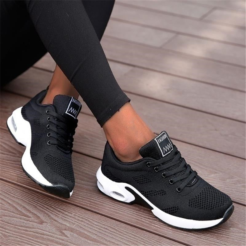 Summer Women Shoes Breathable Mesh Outdoor Light Weight Sports Shoes-2