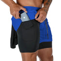 Camo Double layer Running Shorts for Men