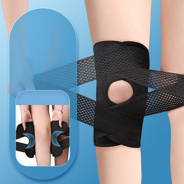 1PC Sports Pressurized Elastic Kneepad for Men Women 