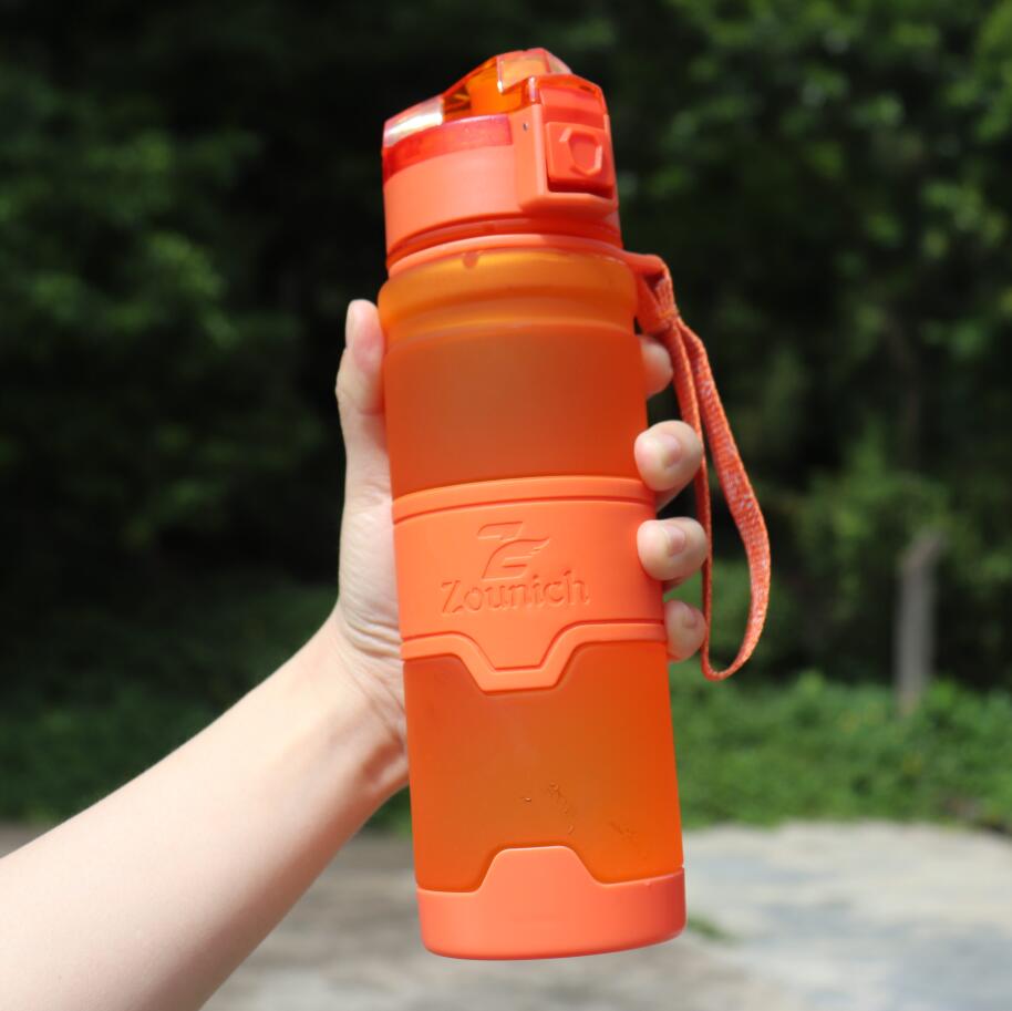 Acheter orange ZOUNICH Protein Shaker Portable Water Bottle Leakproof