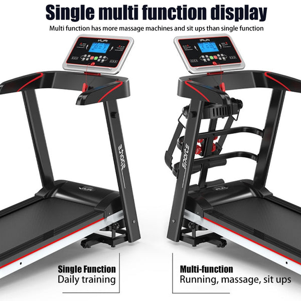 Mute Smart Multi-Functional and Foldable Treadmill for Home 