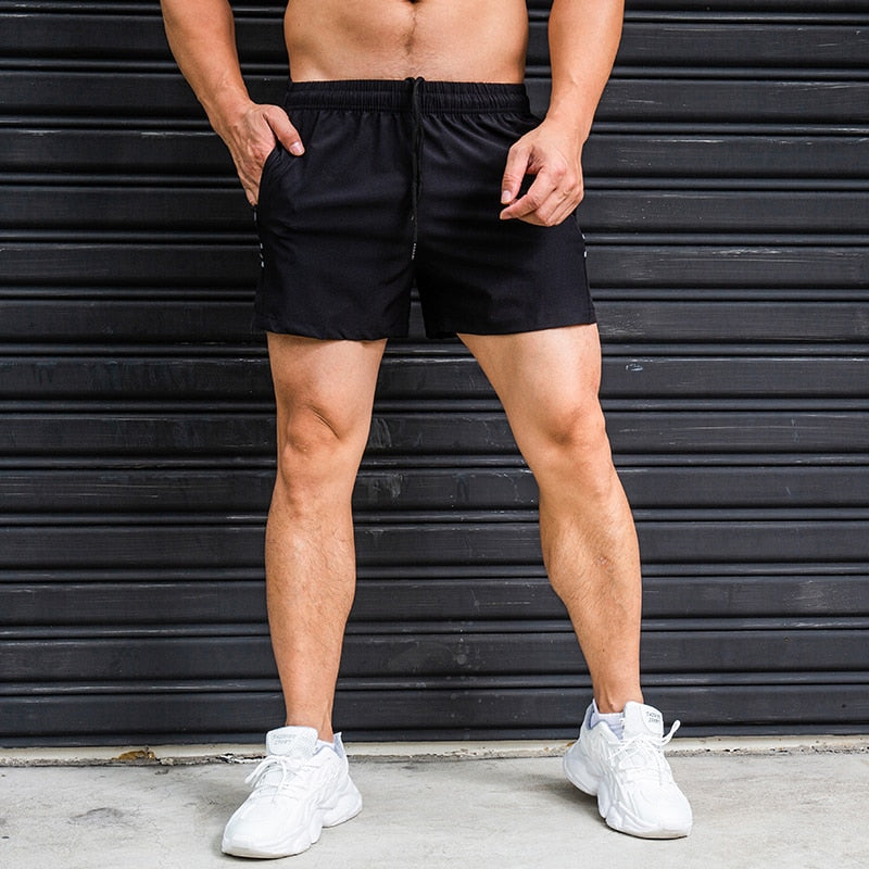Shorts with Zipper Pocket for Men