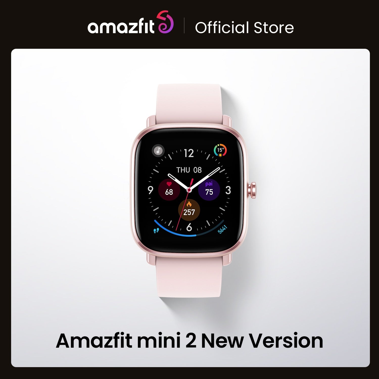 Amazfit gts 2 mini smartwatch 68sports modes sleep monitoring smart