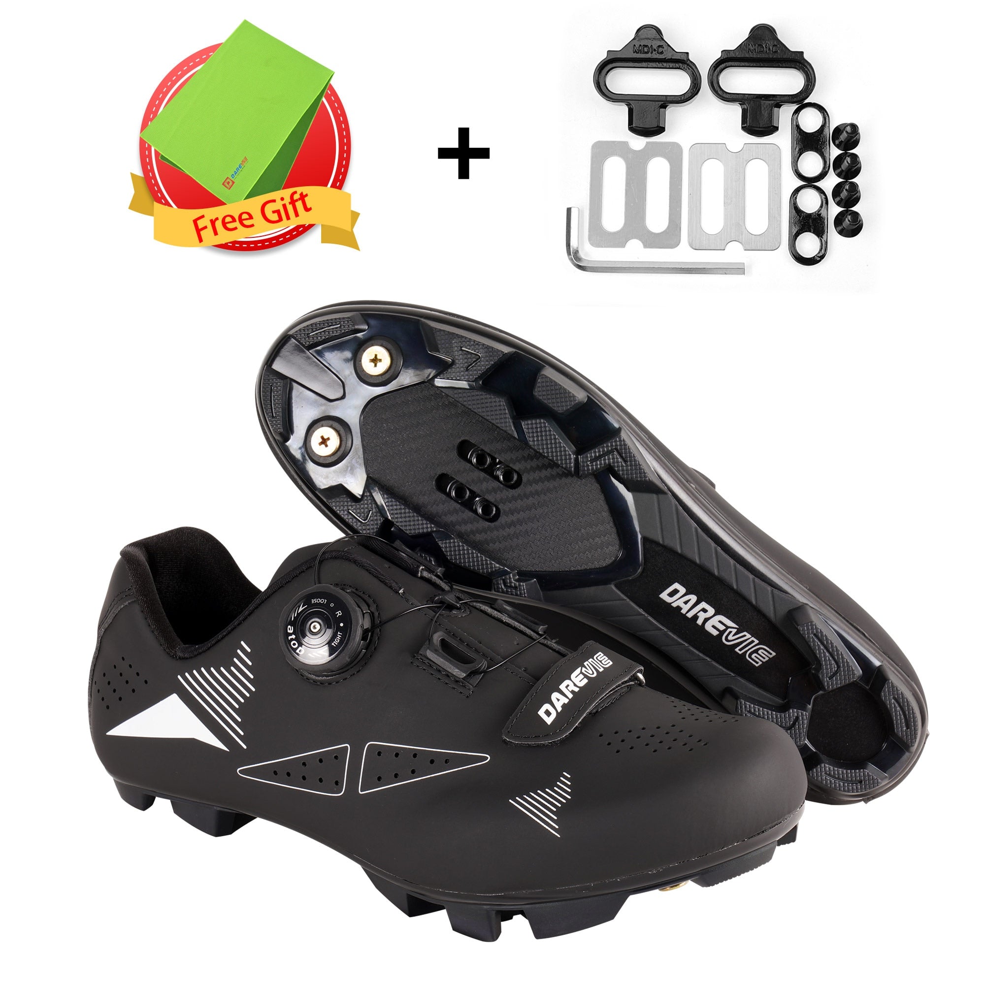 DAREVIE Self-Locking Bicycle SPD Lock Cycling Shoes For Men And Women