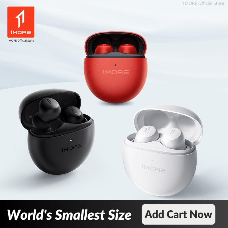 Mini Earbuds 40dB Quad ANC Headphones | Wireless Charging headphones