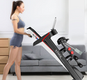 Mute Smart Multi-Functional and Foldable Treadmill for Home Running with LED Touch Display
