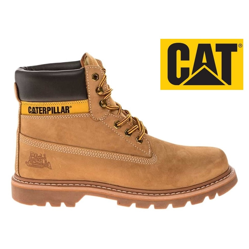 Caterpillar Boots Colorado Genuine Leather Nubuck Thick Soled