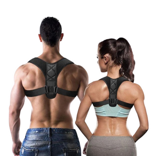 Upper Back Adjustable Posture Corrector with Shoulder & Chest Support